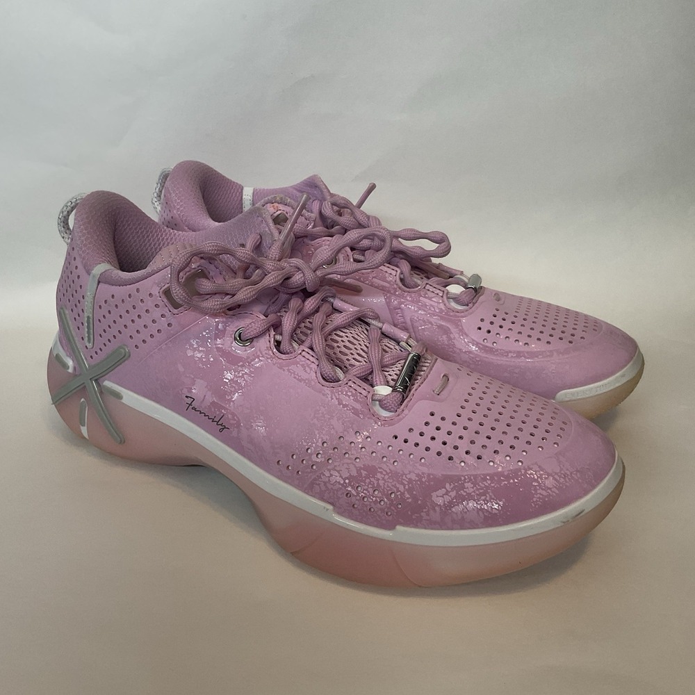 Li-Ning Wade Phantom 6 Men's Basketball Shoes ABPU029-8 Size 10 Cherry Blossom